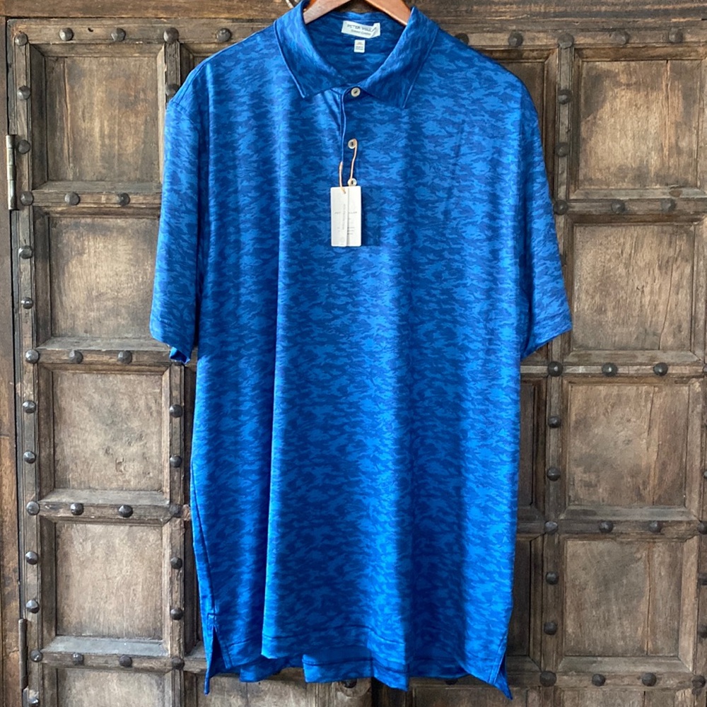 NWT: Peter Millar Summer Comfort Polo, XL